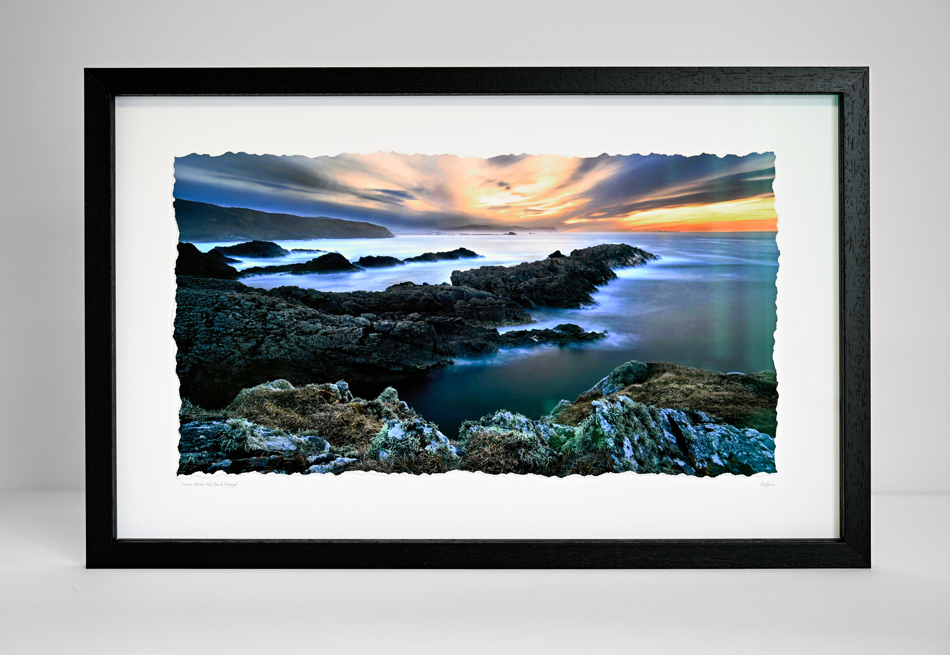 Sunset, Murder Hole Beach, Donegal, Ireland.